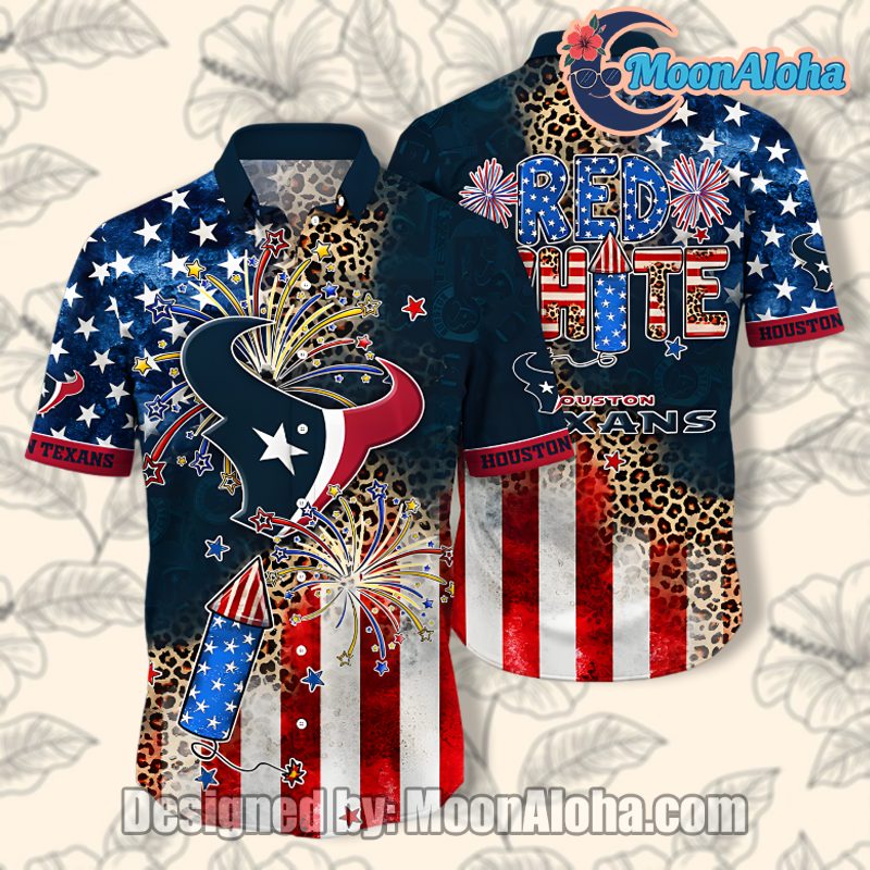 Houston Texans Independence Day Hawaiian Shirt Celebration Outfit image 1 Houston Texans Independence Day Hawaiian Shirt Celebration Outfit image 1