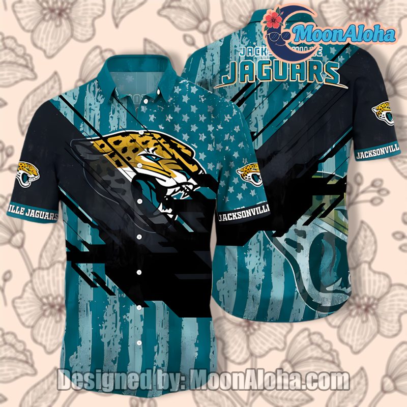 Jacksonville Jaguars Unique Patterned Hawaiian Shirt For Supporters image 1 Jacksonville Jaguars Unique Patterned Hawaiian Shirt For Supporters image 1