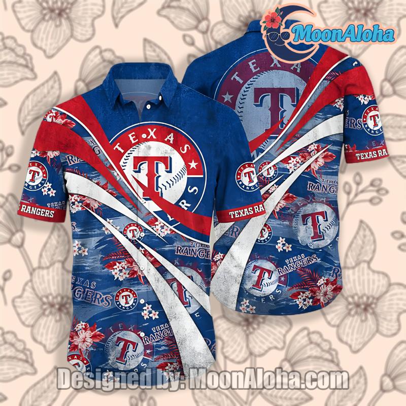 Texas Rangers Best Gift For Fans Aloha Shirt