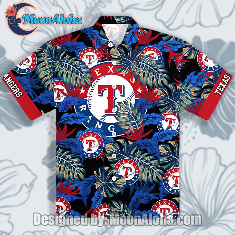 Texas Rangers Summer Beach Cheap Hawaiian Shirt