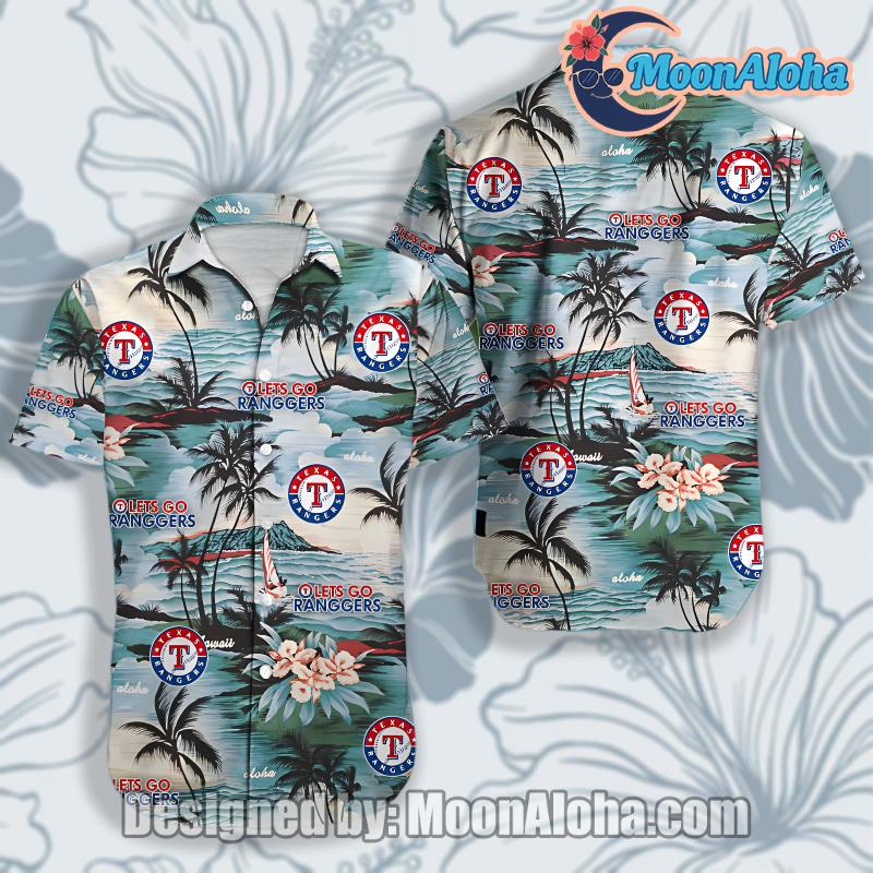 Texas Rangers Summer Best Aloha Shirt