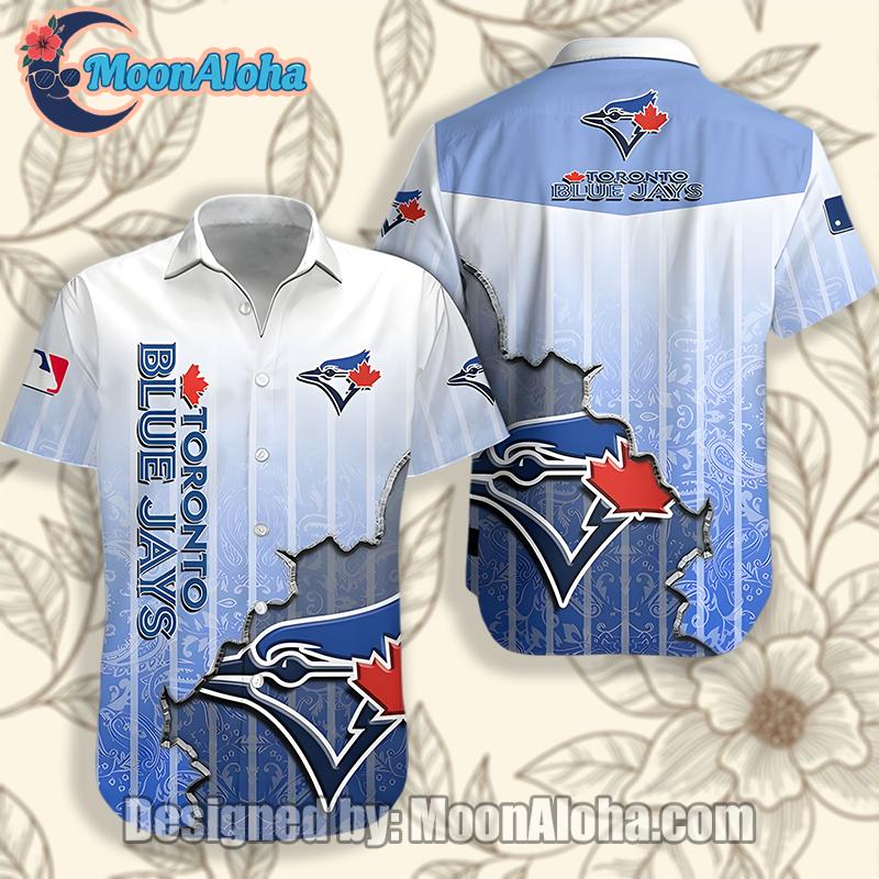 Toronto Blue Jays Sport Team Blue Royal Hawaiian Shirt