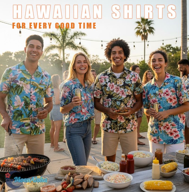 Hawaiian Shirts for Every Good Time Pc