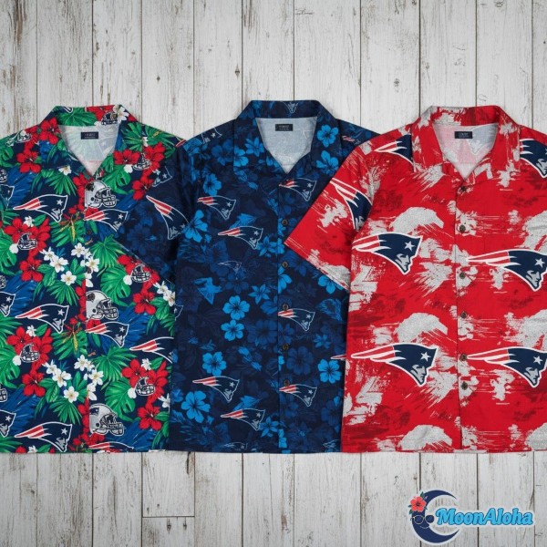 Patriots Hawaiian Shirt Fabric And Print Options