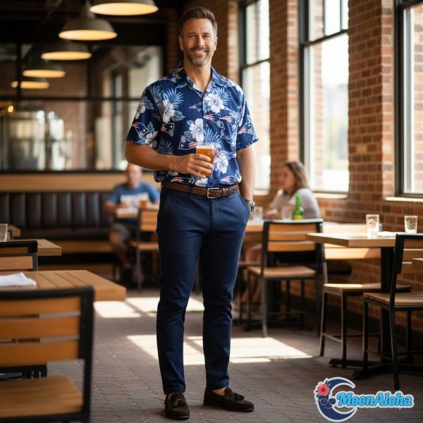 Elevated Casual Patriots Hawaiian Shirt Styling Tips Elevated Casual Patriots Hawaiian Shirt Styling Tips