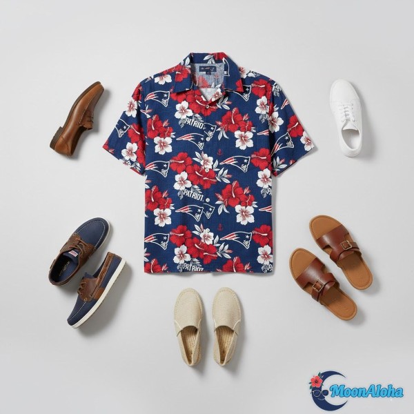 Footwear For Patriots Hawaiian Shirt Outfits
