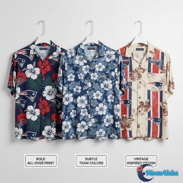 New England Patriots Hawaiian Shirt Design Patterns Styles New England Patriots Hawaiian Shirt Design Patterns Styles