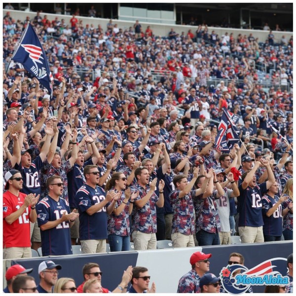 Patriots Fans Gillette Stadium Game Day Crowd Atmosphere Patriots Fans Gillette Stadium Game Day Crowd Atmosphere
