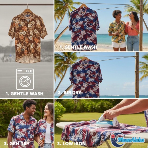 Patriots Hawaiian Shirt Care Instructions Washing Guide Patriots Hawaiian Shirt Care Instructions Washing Guide