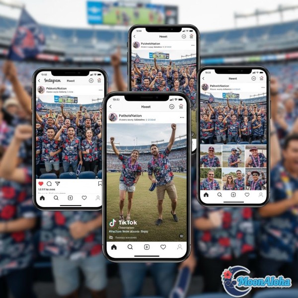 Patriots Hawaiian Shirt Trend On Social Media Patriots Hawaiian Shirt Trend On Social Media