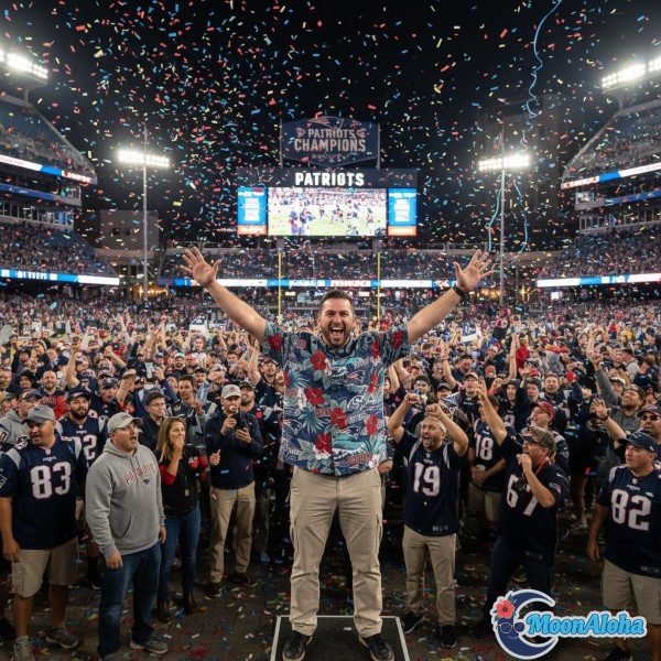 Patriots Victory Celebration Hawaiian Shirt Championship Fan Party Patriots Victory Celebration Hawaiian Shirt Championship Fan Party