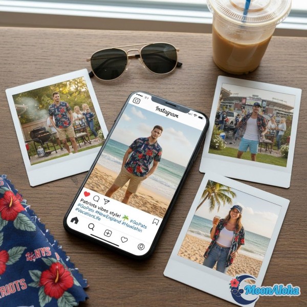 Social Media Patriots Hawaiian Shirt Fashion Trend