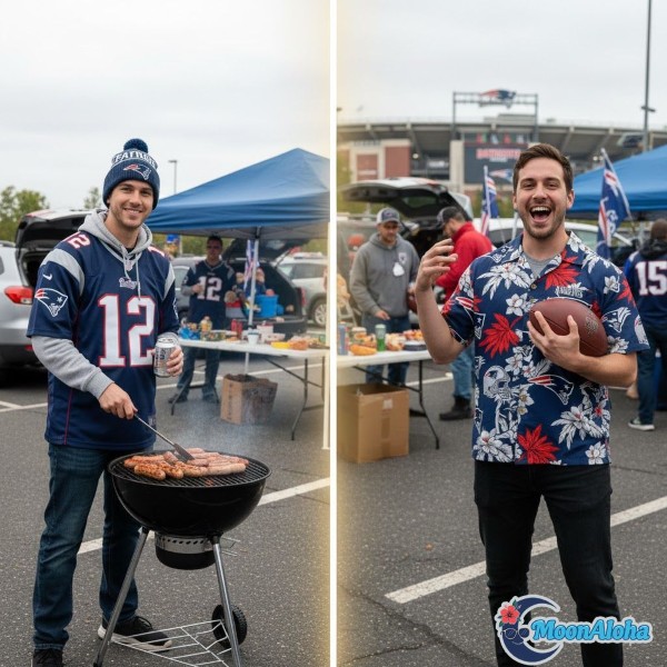 Traditional Patriots Jersey Vs Hawaiian Shirt Comparison Traditional Patriots Jersey Vs Hawaiian Shirt Comparison